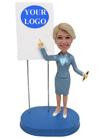 Your Logo on Whiteboard