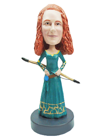 Lady with Bow and Arrow