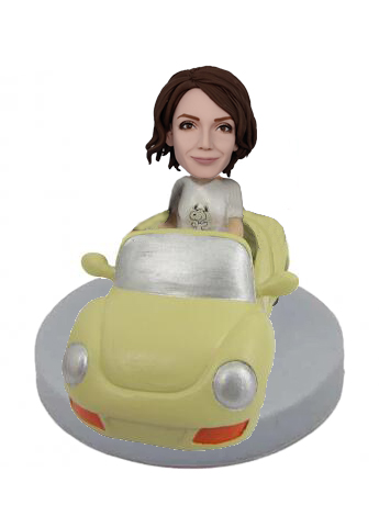 Woman Driving Car