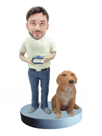 Man and Dog 4