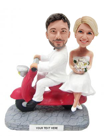 Scooter Wedding Couple