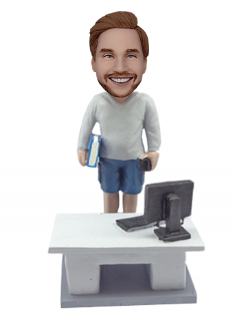 Man at Desk 2