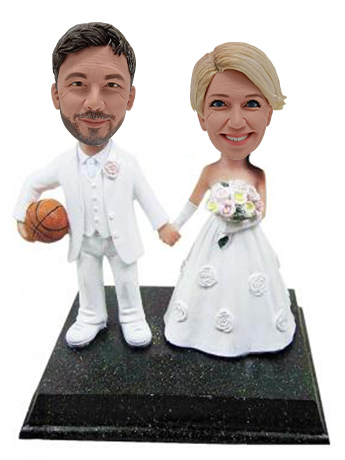 Basketball Wedding Couple