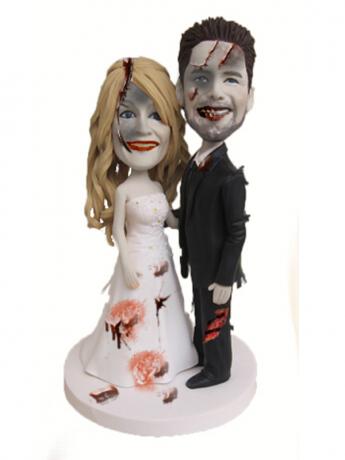 Zombie Wedding Couple