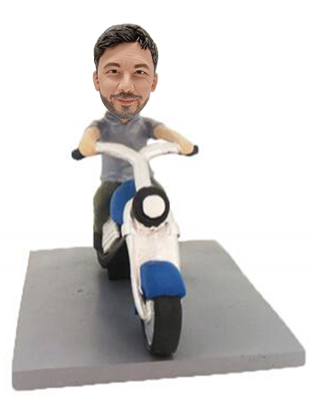 Guy on a motorcycle 2