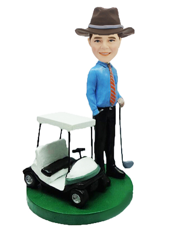Golfing Cowboy