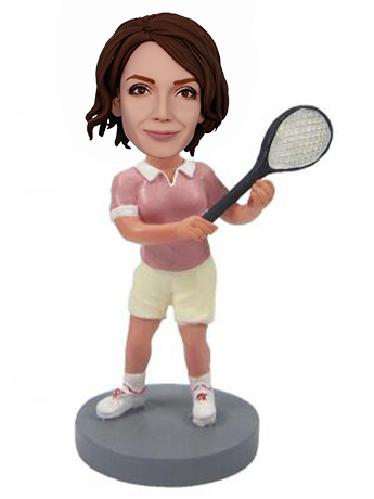 Female Badminton Player