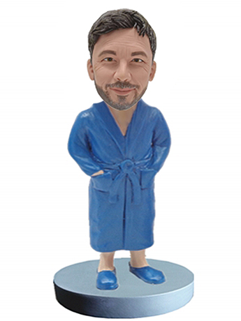 Man in a bath robe 2