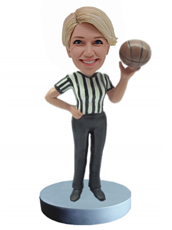 Female basketball referee