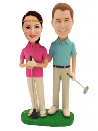 Golf couple