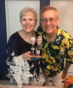 Everyone loved our Amazing Bobbleheads! Rose